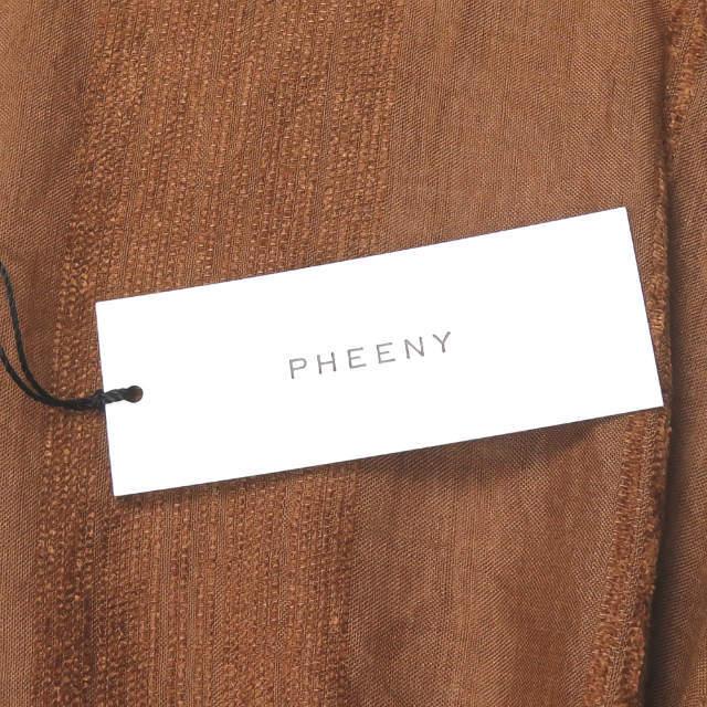 フィーニー PHEENY 20SS 日本製 RAMIE RAYON MOLE WRAP DRESS ラミーレーヨンモールラップドレス PS20