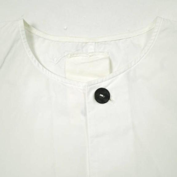 Omar Afridi オマールアフリディ HALF SLEEVES SHIRT HIGH DENSITY COTTON ハーフスリーブシャツ OA-SS20-SHR-106-01 S WHITE 定価51,700円 |  | 04