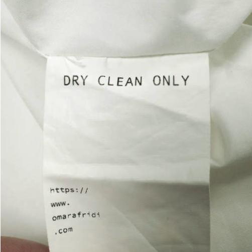 Omar Afridi オマールアフリディ HALF SLEEVES SHIRT HIGH DENSITY COTTON ハーフスリーブシャツ OA-SS20-SHR-106-01 S WHITE 定価51,700円 |  | 07