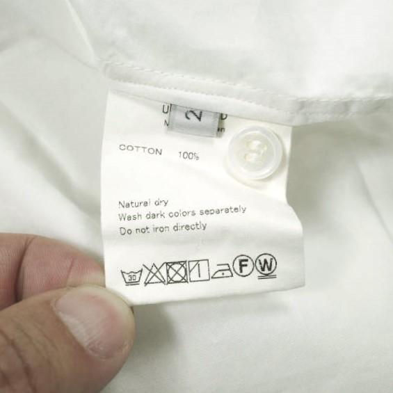 UNUSED アンユーズド 21AW 日本製 COTTON BROAD SHIRT コットンブロードシャツ US2086 2 WHITE 長袖 トップス g26517 |  | 06