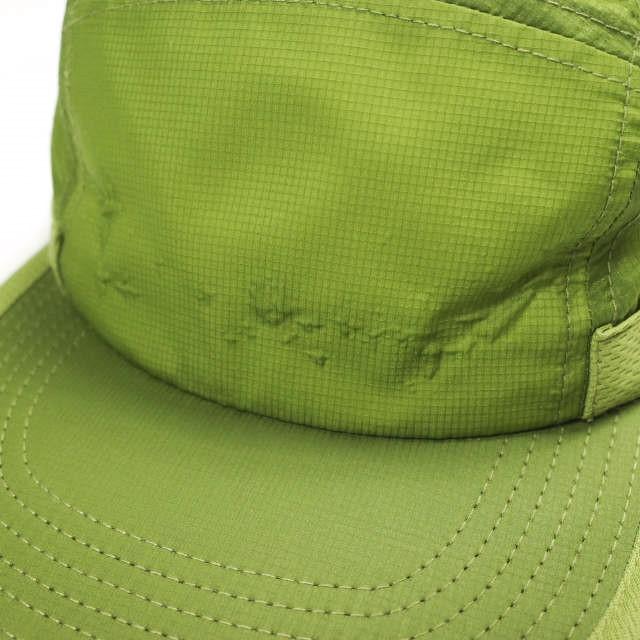 KITH NYC キス 25SS Ripstop Collapsible Griffey Camper Cap リップストップナイロン ジェットキャップ Green 5パネル キャップキャップ |  | 02
