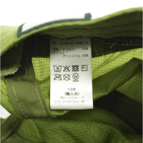 KITH NYC キス 25SS Ripstop Collapsible Griffey Camper Cap リップストップナイロン ジェットキャップ Green 5パネル キャップキャップ |  | 09