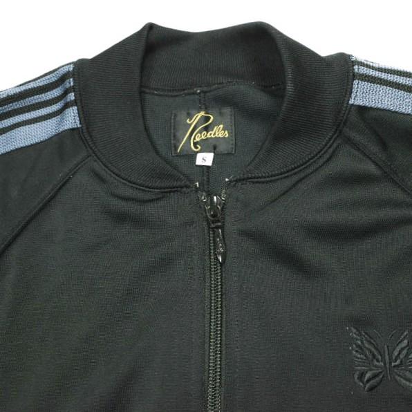 Needles x CITYSHOP ニードルス シティショップ TRACK JUMP SUIT BRIGHT JERSEY トラックジャンプスーツ KP449 S BLACK オールインワン |  | 03