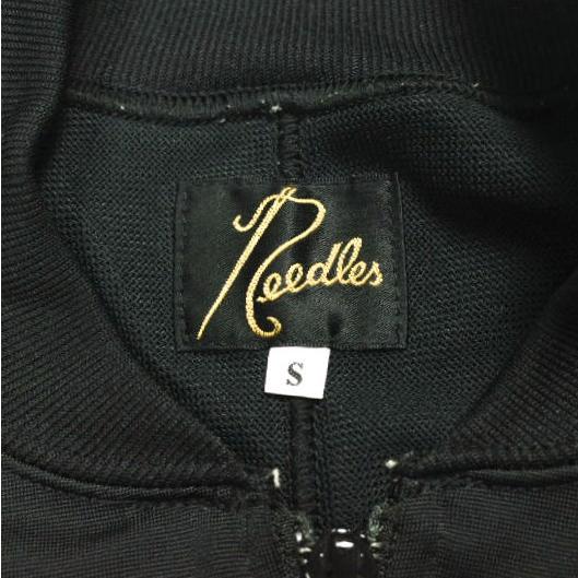 Needles x CITYSHOP ニードルス シティショップ TRACK JUMP SUIT BRIGHT JERSEY トラックジャンプスーツ KP449 S BLACK オールインワン |  | 08