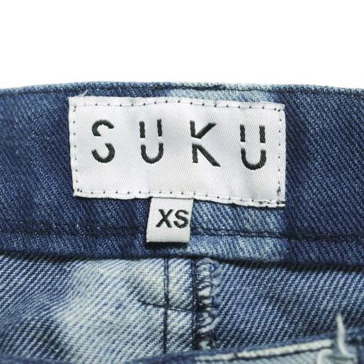 SUKU HOME スクホーム 25SS WIDE LEG DENIM PANT DUNE NO.29 ワイドデニムパンツ XS Indigo ジップフライ ジーンズ CITYSHOP ボトムス |  | 03