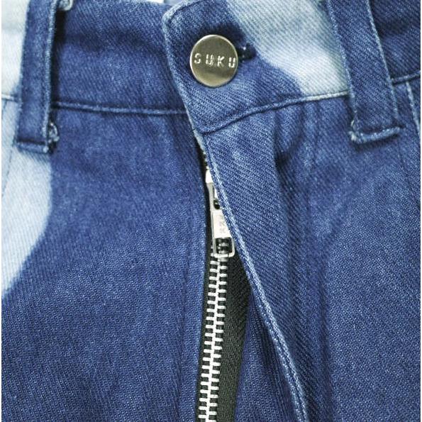 SUKU HOME スクホーム 25SS WIDE LEG DENIM PANT DUNE NO.29 ワイドデニムパンツ XS Indigo ジップフライ ジーンズ CITYSHOP ボトムス |  | 05