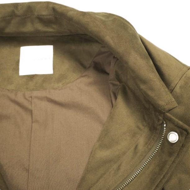CITYSHOP シティショップ 25SS FAUX SUEDE VOLUME BLOUSON フェイクスエードボリュームブルゾン 25011042848010 BROWN レザージャケット |  | 07