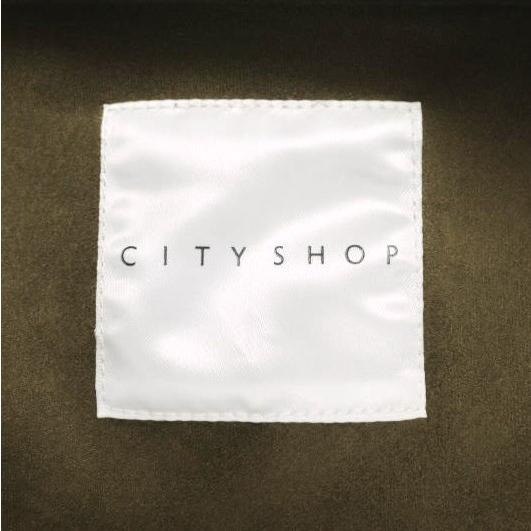 CITYSHOP シティショップ 25SS FAUX SUEDE VOLUME BLOUSON フェイクスエードボリュームブルゾン 25011042848010 BROWN レザージャケット |  | 08