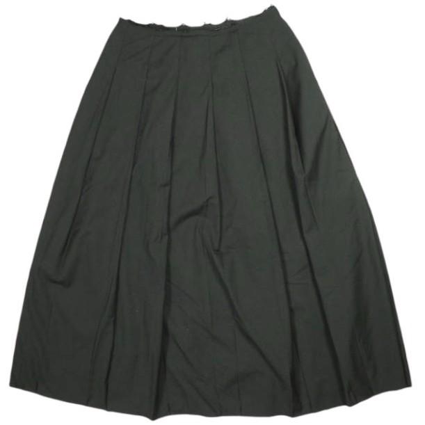 CITYSHOP シティショップ 25AW TR PLEATS SKIRT プリーツスカート 25060042822040 38 BLACK カットオフ ロング ボトムス g26535 |  | 01