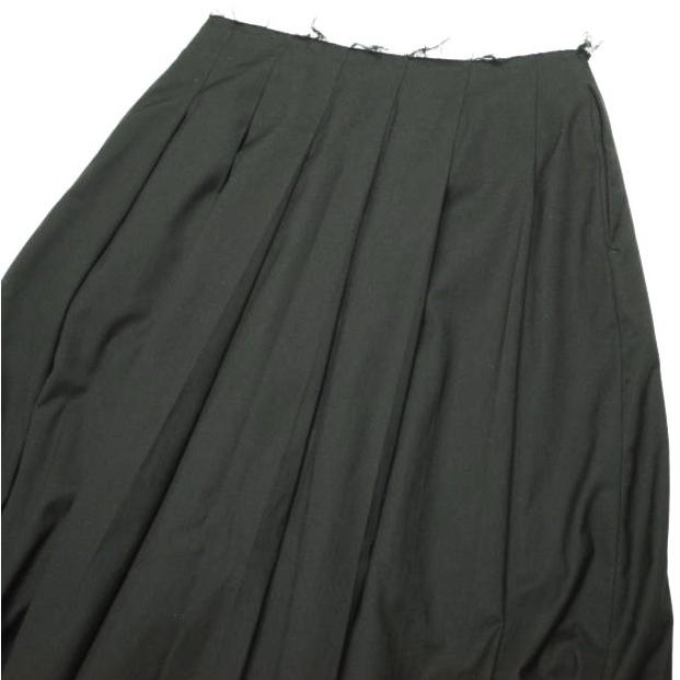 CITYSHOP シティショップ 25AW TR PLEATS SKIRT プリーツスカート 25060042822040 38 BLACK カットオフ ロング ボトムス g26535 |  | 03