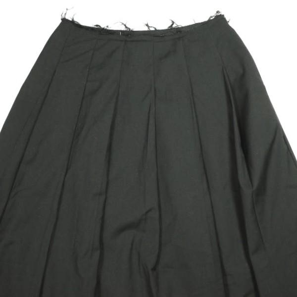 CITYSHOP シティショップ 25AW TR PLEATS SKIRT プリーツスカート 25060042822040 38 BLACK カットオフ ロング ボトムス g26535 |  | 04