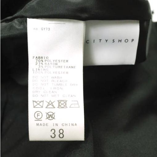 CITYSHOP シティショップ 25AW TR PLEATS SKIRT プリーツスカート 25060042822040 38 BLACK カットオフ ロング ボトムス g26535 |  | 07
