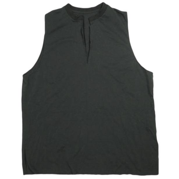 CITYSHOP シティショップ 25AW KEY NECK N-SL T-SHIRT キーネックノースリーブTシャツ 25070042901030 Free BLACK トップス g26537 | 
