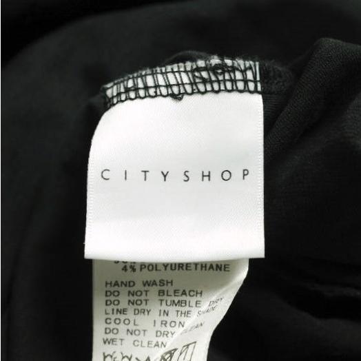 CITYSHOP シティショップ 25AW KEY NECK N-SL T-SHIRT キーネックノースリーブTシャツ 25070042901030 Free BLACK トップス g26537 |  | 07