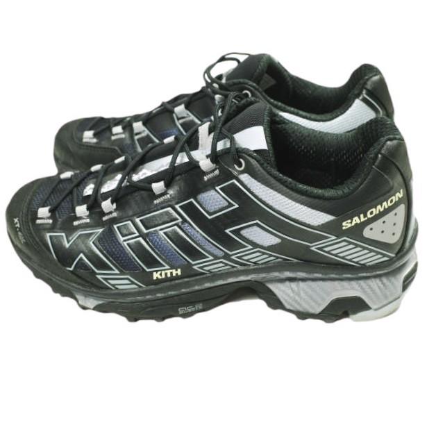 KITH NYC x SALOMON キスニューヨークシティ サロモン 26SS 別注 XT-4K L45450800 US8.5(26.5cm) Black/Alloy/Blue Fog スニーカー |  | 01