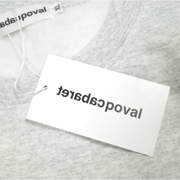 新品 CABARET POVAL キャバレーポヴァール 25AW Schloss Crewneck Blur 8.0oz 裏起毛 クルーネックスウェット 25AW-PVA-SW05 XL Ash |  | 03