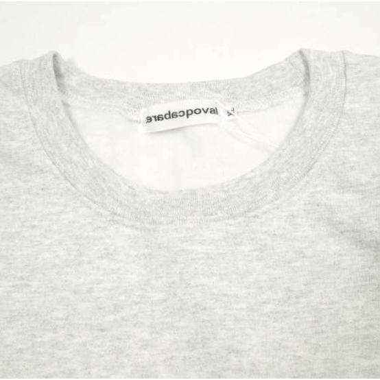 新品 CABARET POVAL キャバレーポヴァール 25AW Schloss Crewneck Blur 8.0oz 裏起毛 クルーネックスウェット 25AW-PVA-SW05 XL Ash |  | 04