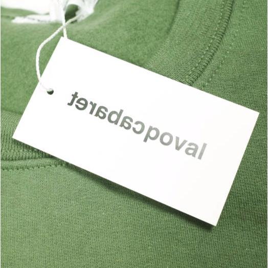 新品 CABARET POVAL キャバレーポヴァール 25AW Schloss Crewneck Blur 裏起毛 クルーネックスウェット 25AW-PVA-SW05 L Military Green |  | 03