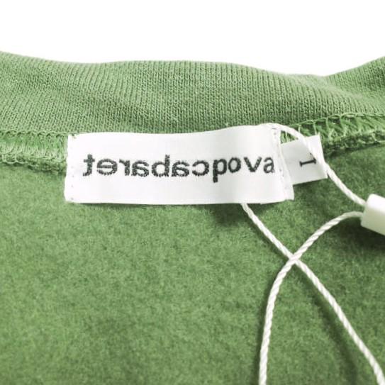 新品 CABARET POVAL キャバレーポヴァール 25AW Schloss Crewneck Blur 裏起毛 クルーネックスウェット 25AW-PVA-SW05 L Military Green |  | 07