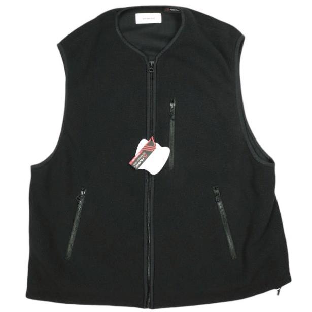 新品 wonderland ワンダーランド 25AW 日本製 Store Vest POLARTEC Thermal Pro フリースベスト WL25AW-VS01 L BLACK ジレ トップス g26556 | 
