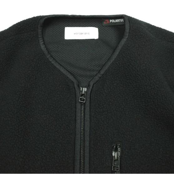 新品 wonderland ワンダーランド 25AW 日本製 Store Vest POLARTEC Thermal Pro フリースベスト WL25AW-VS01 L BLACK ジレ トップス g26556 |  | 04