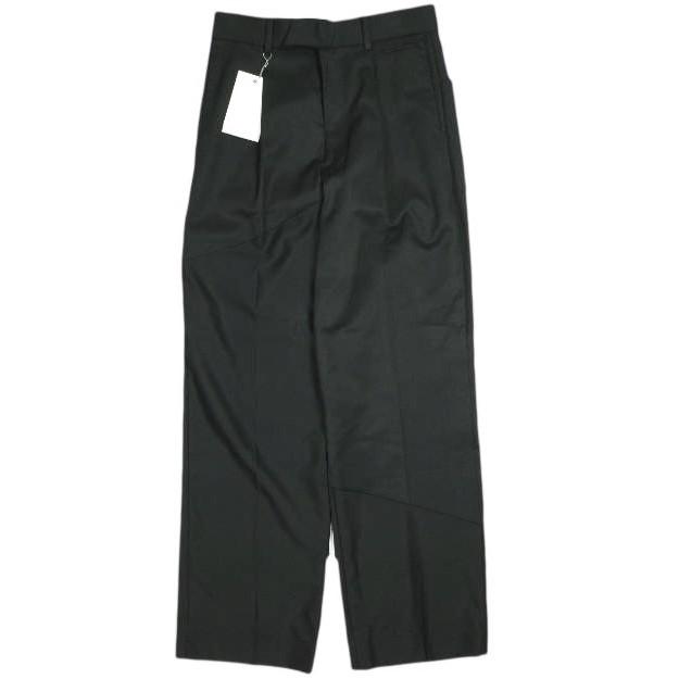 新品 FAF FAKE AS FLOWERS フェイクアスフラワーズ 25AW Switching Slacks ウールギャバジン スイッチングスラックス 3341405 1 BLACK | 