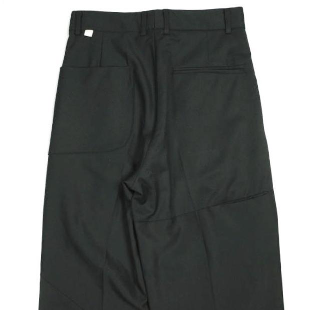 新品 FAF FAKE AS FLOWERS フェイクアスフラワーズ 25AW Switching Slacks ウールギャバジン スイッチングスラックス 3341405 1 BLACK |  | 06