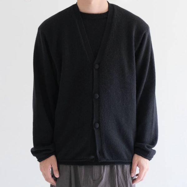新品 Blanc YM ブランワイエム 25AW 日本製 ALPACA ENSEMBLE KINT PULLOVER アルパカアンサンブルニットプルオーバー BL-25A-AEKP S BLACK |  | 02