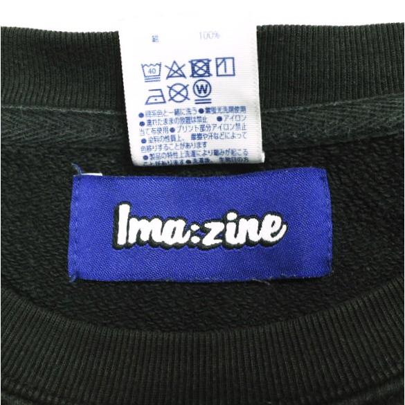 IMA:ZINE イマジン Embroidery Logo Sweat ロゴ刺繍オーバーサイズ裏毛スウェット L BLACK トレーナー プルオーバー トップス g26564 |  | 02
