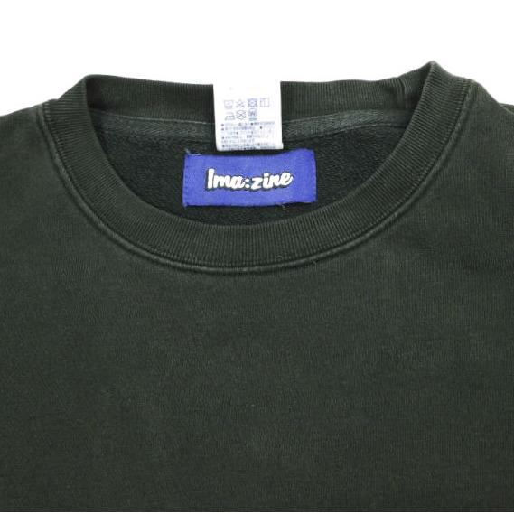 IMA:ZINE イマジン Embroidery Logo Sweat ロゴ刺繍オーバーサイズ裏毛スウェット L BLACK トレーナー プルオーバー トップス g26564 |  | 03