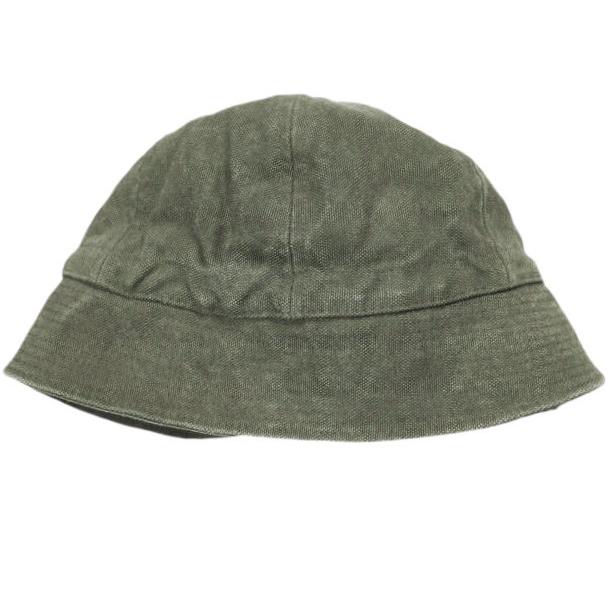 IMA:ZINE イマジン 日本製 A/T HAT ウォッシュ加工 ダックキャンバス バケットハット ONE SIZE BLACK 帽子 g26565 |  | 02