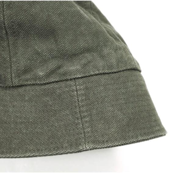 IMA:ZINE イマジン 日本製 A/T HAT ウォッシュ加工 ダックキャンバス バケットハット ONE SIZE BLACK 帽子 g26565 |  | 03