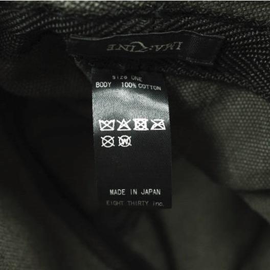 IMA:ZINE イマジン 日本製 A/T HAT ウォッシュ加工 ダックキャンバス バケットハット ONE SIZE BLACK 帽子 g26565 |  | 07