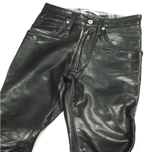 nonnative ノンネイティブ 日本製 DWELLER 5P JEANS COW LEATHER カウレザーパンツ NN-P2808 00 BLACK ボトムス g26566 |  | 04
