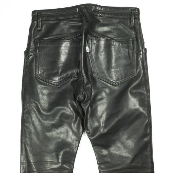 nonnative ノンネイティブ 日本製 DWELLER 5P JEANS COW LEATHER カウレザーパンツ NN-P2808 00 BLACK ボトムス g26566 |  | 06