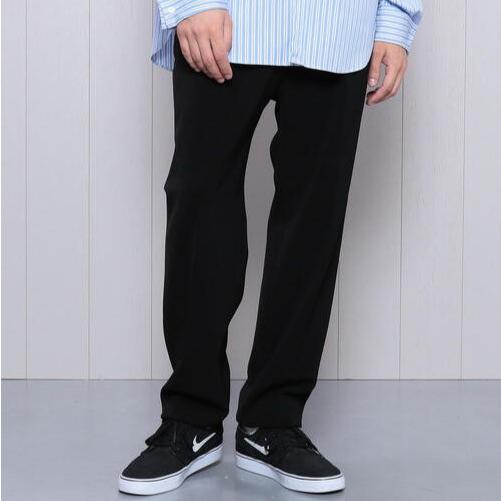 H BEAUTY＆YOUTH エイチ ビューティーアンドユース DOUBLE CLOTH TAPERED PANTS ダブルクロステーパードパンツ 1214-177-7524 S BLACK |  | 02