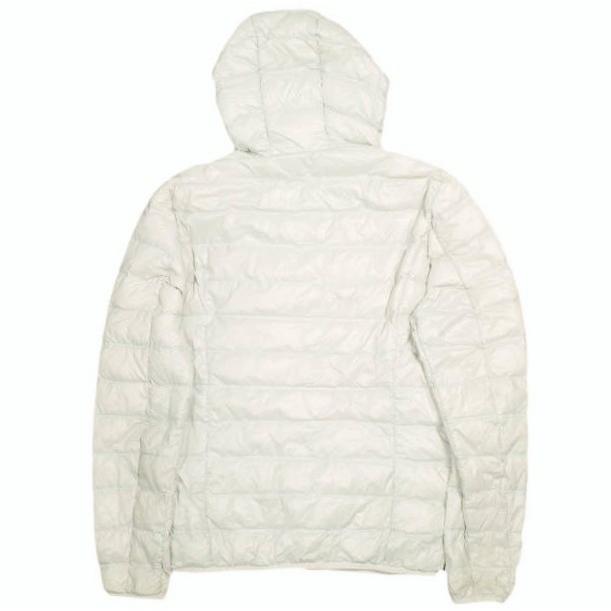 EMPORIO ARMANI EA7 エンポリオアルマーニ イーエーセブン フーデッド ダウンジャケット 8NPB02 PN29Z S GREIGE ライトダウン 軽量 ロゴ |  | 01