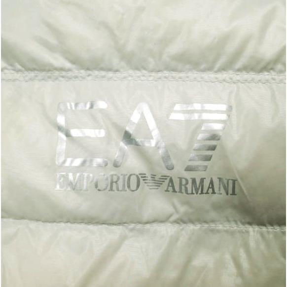 EMPORIO ARMANI EA7 エンポリオアルマーニ イーエーセブン フーデッド ダウンジャケット 8NPB02 PN29Z S GREIGE ライトダウン 軽量 ロゴ |  | 04