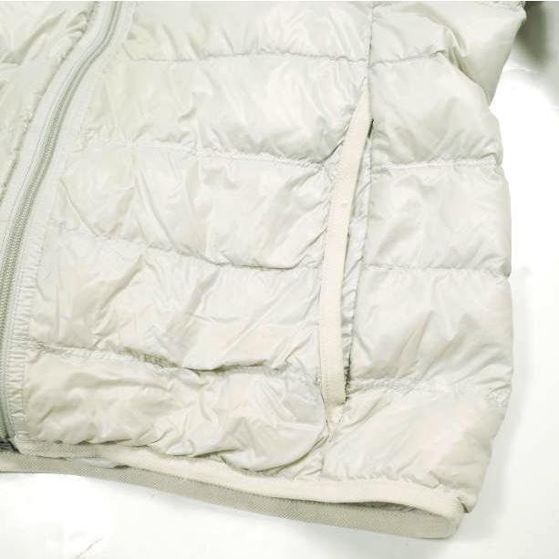 EMPORIO ARMANI EA7 エンポリオアルマーニ イーエーセブン フーデッド ダウンジャケット 8NPB02 PN29Z S GREIGE ライトダウン 軽量 ロゴ |  | 05