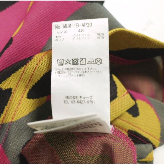 MARK＆LONA マークアンドロナ 21SS 日本製 Gauge Polo カモフラージュスカルポロシャツ MLM-1B-AP30 48 YELLOW 半袖 ゴルフウェア トップス |  | 06