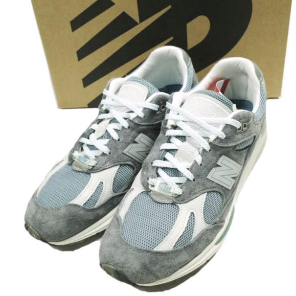 NEW BALANCE x KITH NYC ニューバランス キス 25SS 別注 991V2 U991KH2 US10.5D(28.5cm) Asphalt/Lead/Oyster Mushroom MADE IN ENGLAND | 