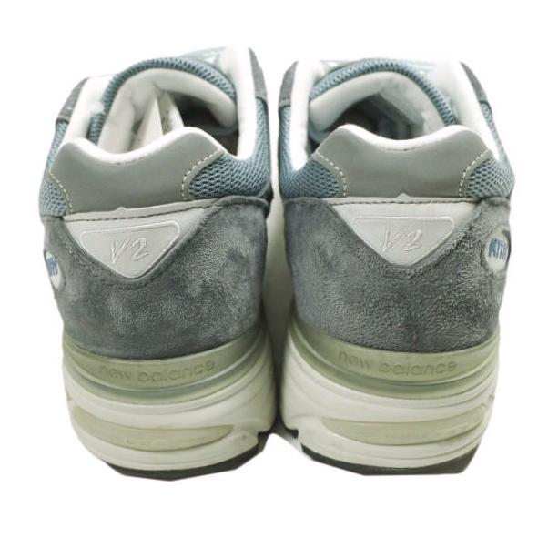 NEW BALANCE x KITH NYC ニューバランス キス 25SS 別注 991V2 U991KH2 US10.5D(28.5cm) Asphalt/Lead/Oyster Mushroom MADE IN ENGLAND |  | 03