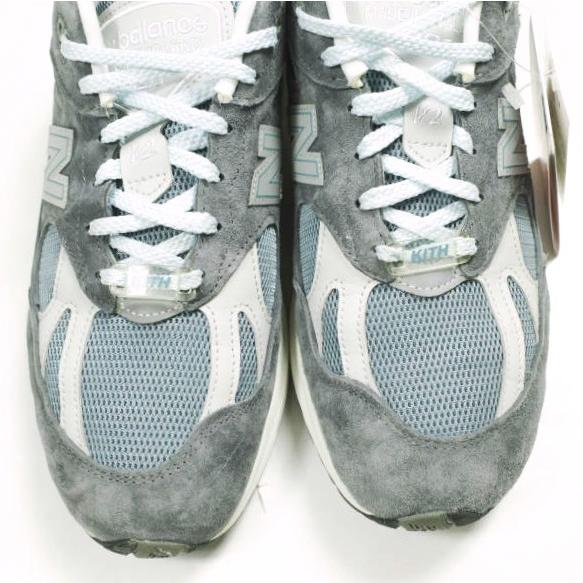 NEW BALANCE x KITH NYC ニューバランス キス 25SS 別注 991V2 U991KH2 US10.5D(28.5cm) Asphalt/Lead/Oyster Mushroom MADE IN ENGLAND |  | 04