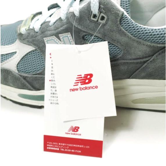 NEW BALANCE x KITH NYC ニューバランス キス 25SS 別注 991V2 U991KH2 US10.5D(28.5cm) Asphalt/Lead/Oyster Mushroom MADE IN ENGLAND |  | 07