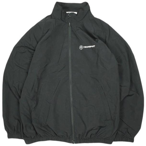 TRANSPORT x tokishirazu トランスポート 時しらず 25SS 別注 TP NYLON TRACK JACKET ナイロントラックジャケット L BLACK STILL SEQUENCE | 