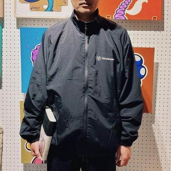 TRANSPORT x tokishirazu トランスポート 時しらず 25SS 別注 TP NYLON TRACK JACKET ナイロントラックジャケット L BLACK STILL SEQUENCE |  | 02