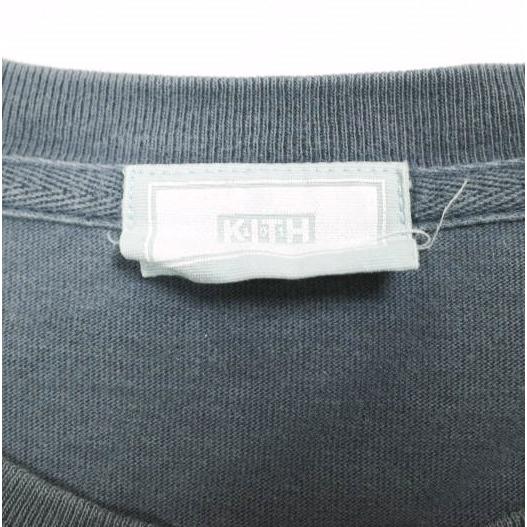 KITH NYC キスニューヨークシティ 21SS S/S Solid Crew Neck T-Shirt ソリッドクルーネックTシャツ 21071060003710 L GRAY NAVY 半袖 |  | 02