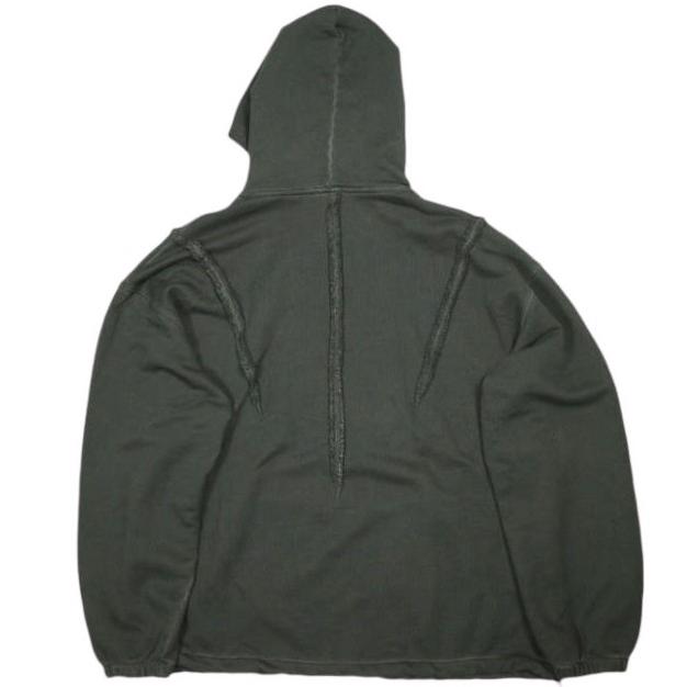 DIESEL x THUG CLUB ディーゼル サグクラブ 25AW 別注 S-THUG-HOODIE / 93RA スウェットプルオーバーパーカー P01579-0SPCF L BLACK |  | 01