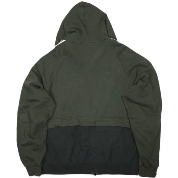 FORSOMEONE フォーサムワン 24AW 日本製 FO LAYERED SWEAT HOODIE レイヤードスウェットジップパーカー 78000968 50 BLACK 裏毛 トップス |  | 01