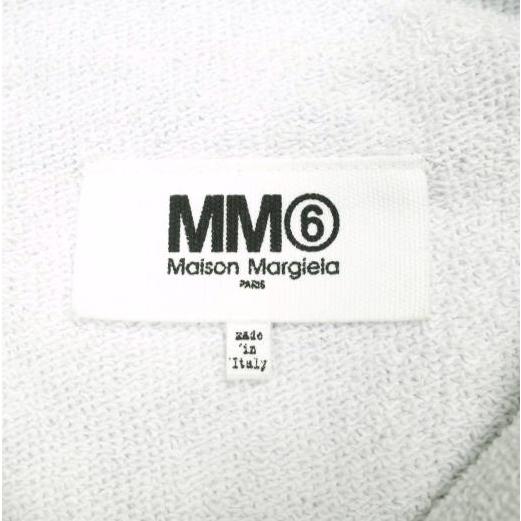 MM6 Maison Margiela 23AW メンズ ブリーチ加工 スウェットジップパーカー S52GU0210 S25603 XXL BLACK メゾンマルジェラ 定価113,300円 |  | 03